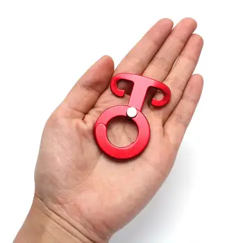 

4pcs Ultralight Camping Tent Rope Buckle Outdoor Quick Hang Wind Rope Hanger Buckle Quickdraw Tent Accessories