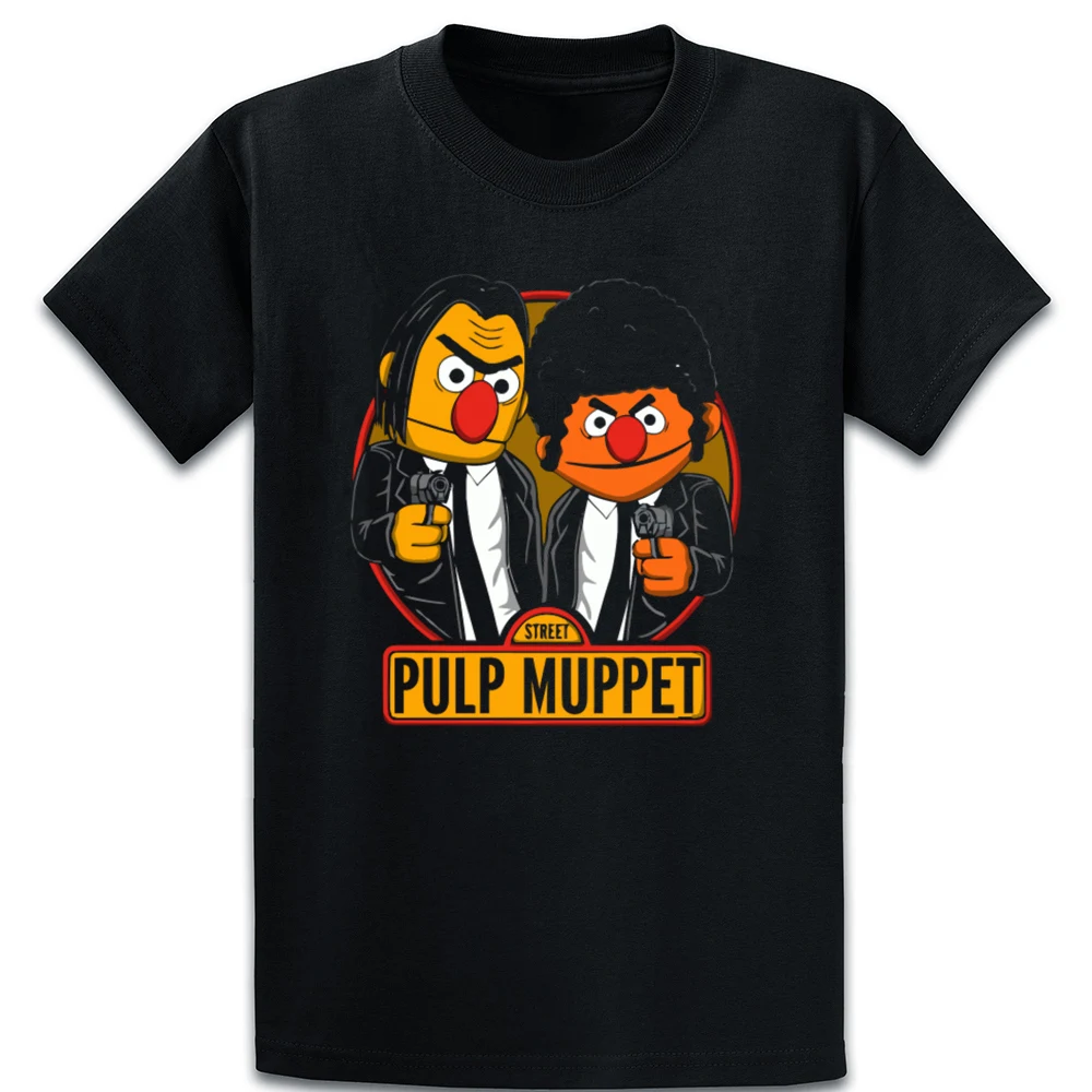 Pulp Muppet футболка создать круглый вырез Солнечный свет Лето здание Homme уникальная