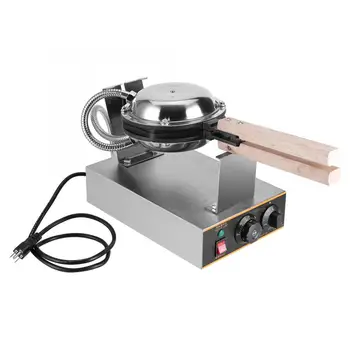 

110V US Plug Stainless Steel Electric Egg Cake Oven Puff Bread Maker Bake Machine
