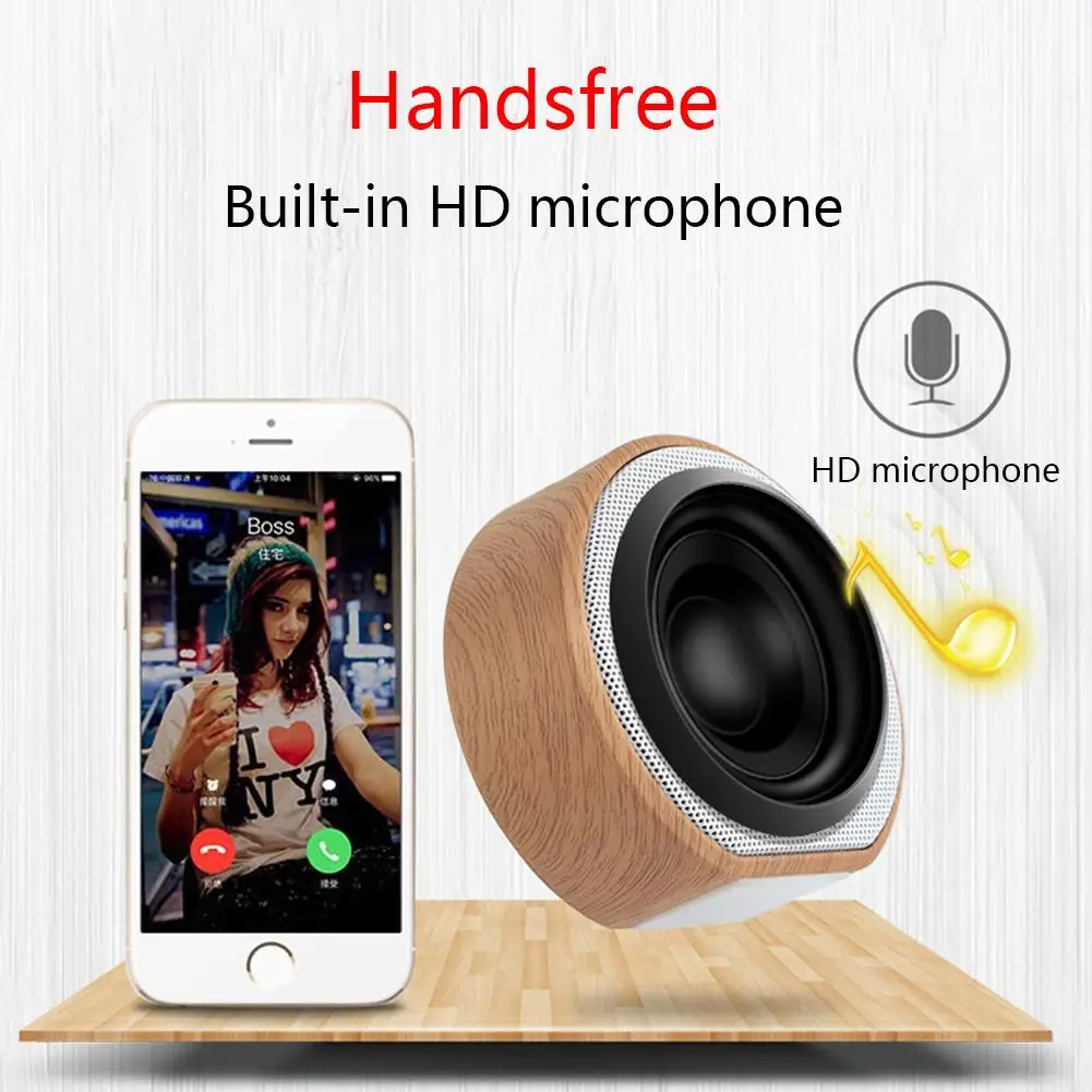 MP3/WMA/WAV Ретро деревянный Bluetooth динамик портативный динамик беспроводной автомобильный Открытый Мини компьютер Bluetooth динамик s Box
