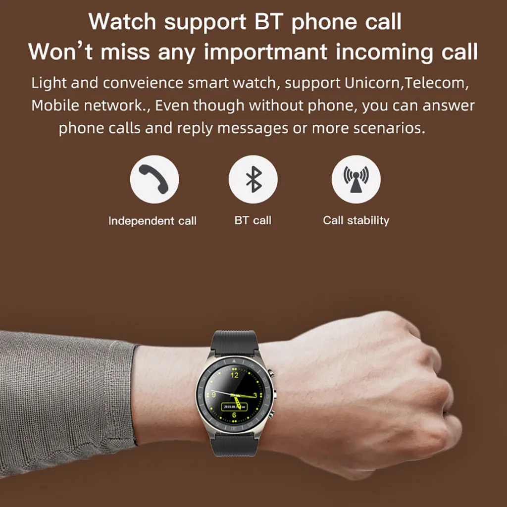 Bluetooth Smartband для iOS Android часы спортивные фитнес Калории Браслет Носить Смарт часы наручные часы умные часы