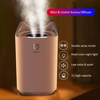 

Air Humidifier For Home With Led Night Light Air Humidifier Essential Oil Diffuser Air Humidifier Aroma Essential Oil Diffuser