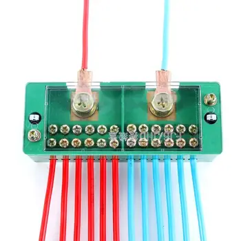 

Single Phase 2IN 4/6/812OUT Wire Terminal Box Household Distribution Box Case T8WE
