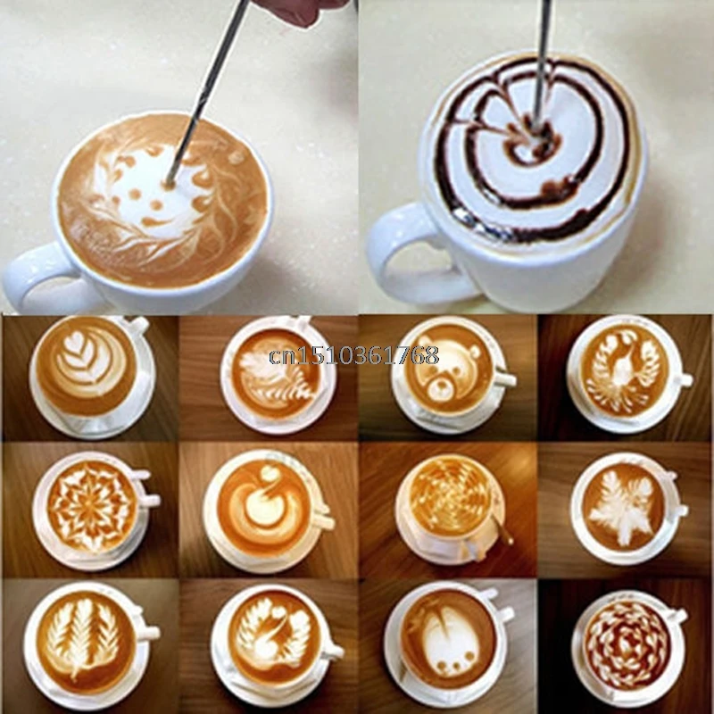 Coffee Latte Art Pen Stainless Steel 