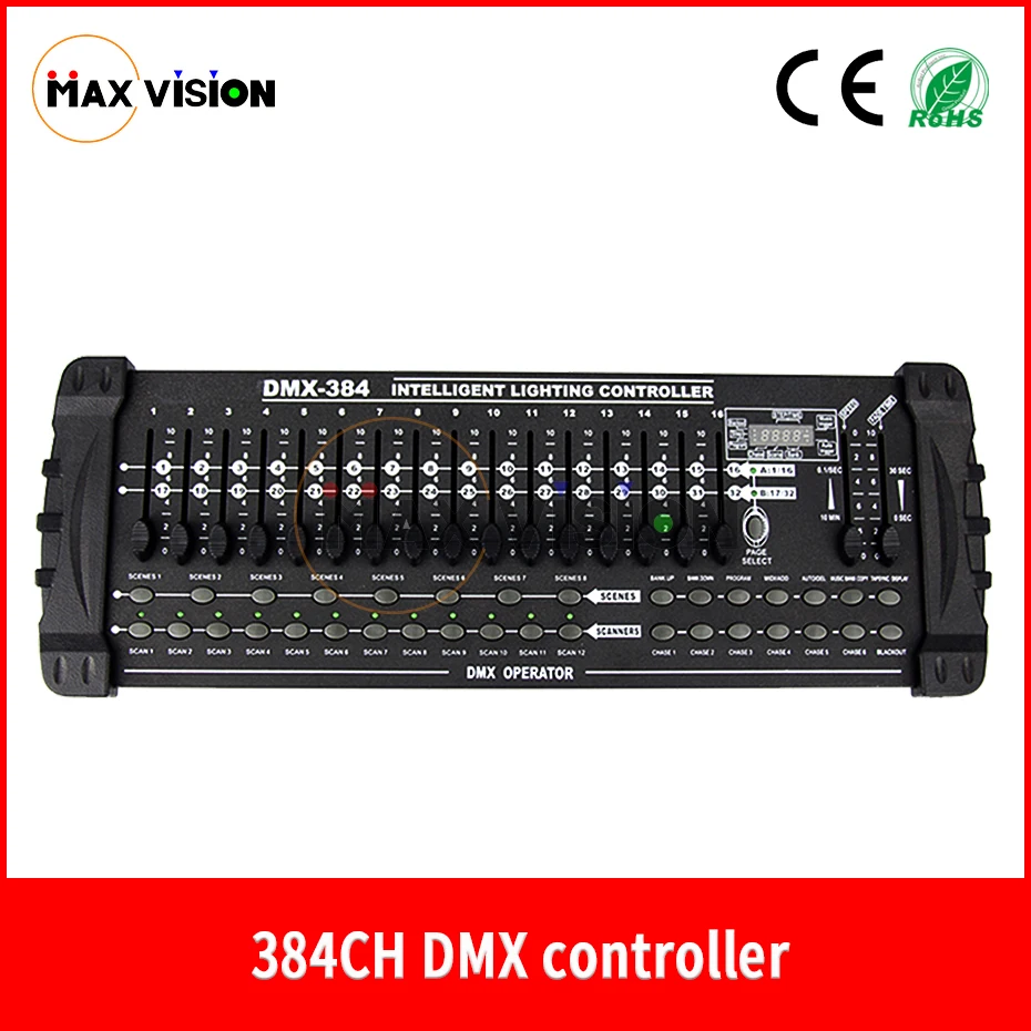 

384 CH DMX controller, Stage Light Controllers Console for DMX 512 controller Console DJ equipment