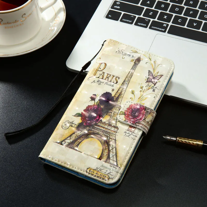 5 Чехол-Кошелек из искусственной кожи с 3D видением для Ulefone Armor X5, откидной Магнитный чехол с отделением для карт, чехол для телефона s - Цвет: 5