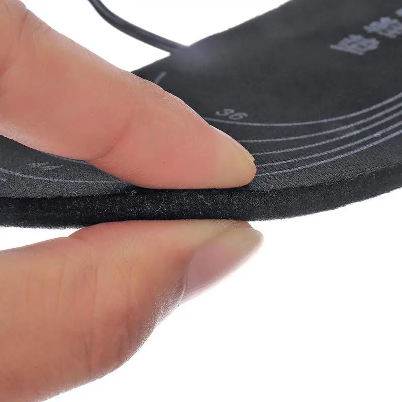 1 пара стельки для обуви с электрическим подогревом обогреватель ног USB для ног зимняя теплая сушилка для обуви