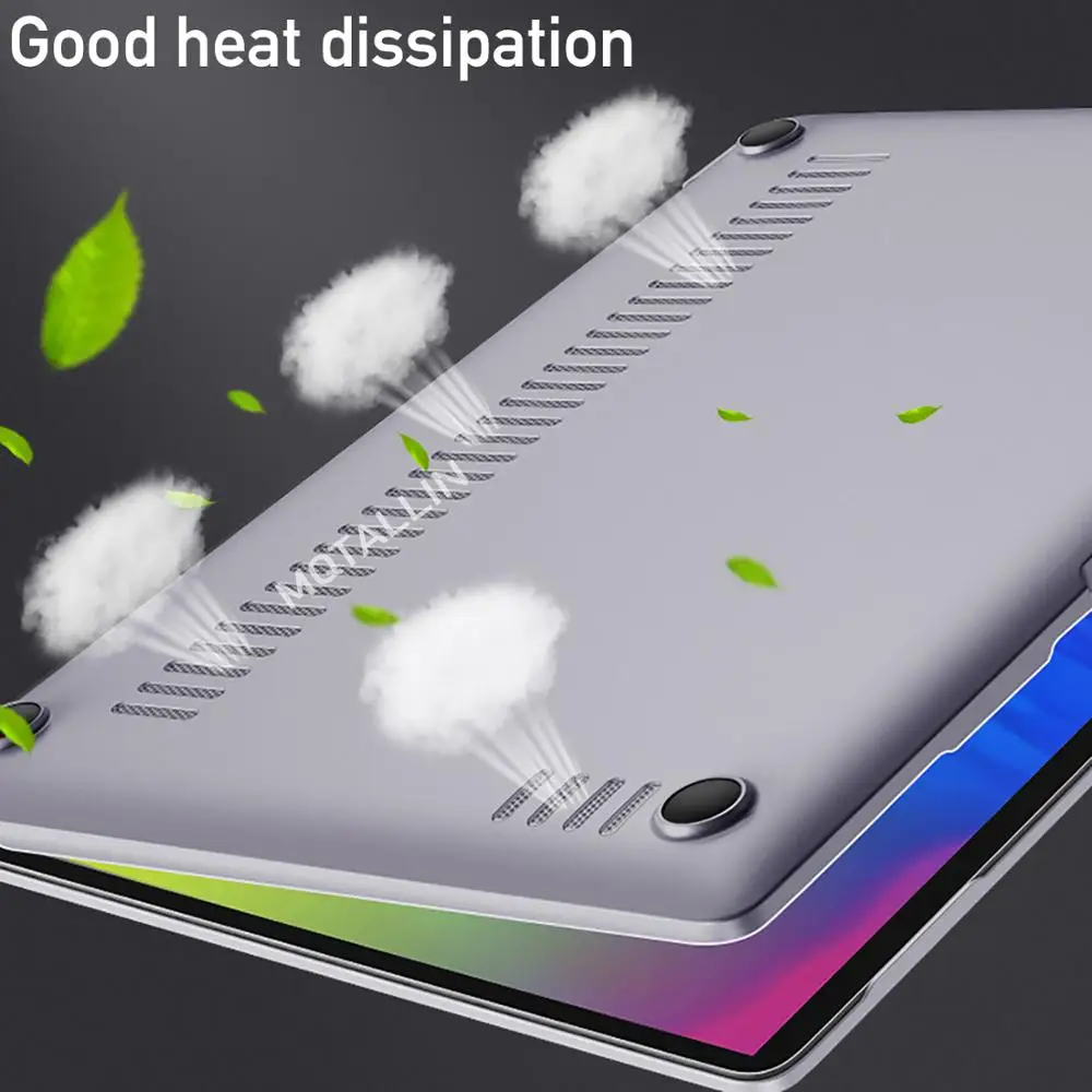 Матовый/прозрачный чехол для ноутбука Macbook Pro Retina Air 11 12 13 15 mac A1466 A1932 2020 New pro 3 16|laptop