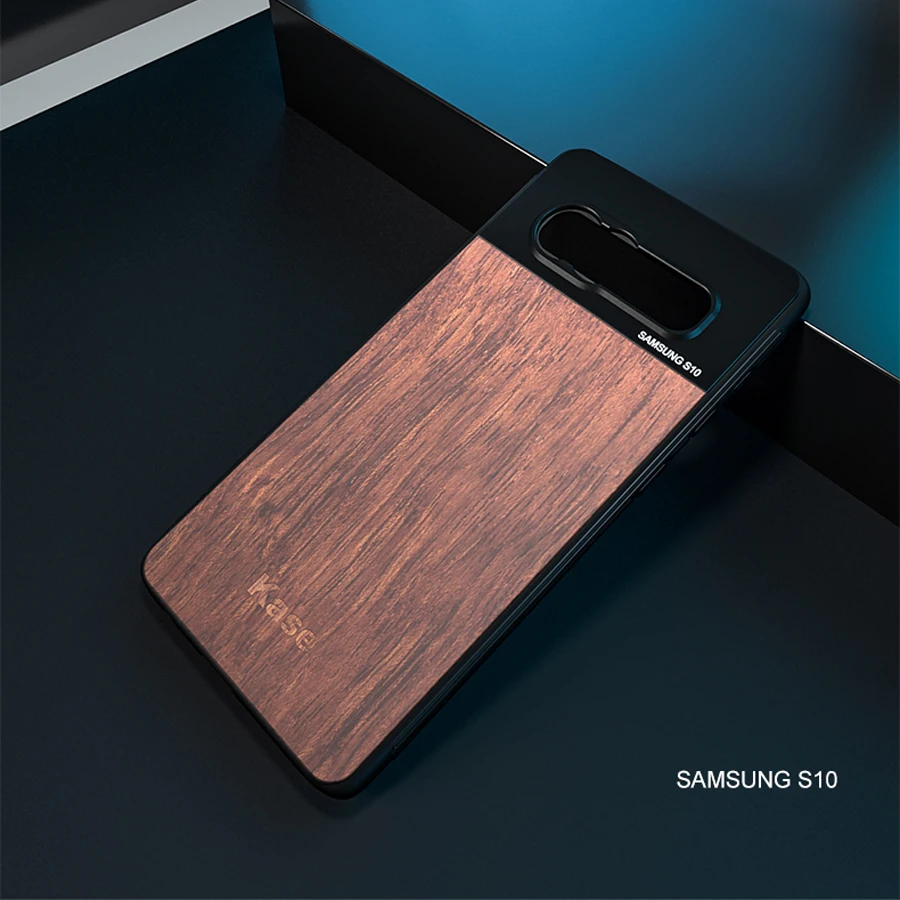 Kase Мобильный объектив Деревянный чехол держатель для samsung S10+/S10/S9+/Note 9/Note 8 и Kase широкий угол, макро, рыбий глаз, телеобъектив
