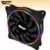 DarkFlash D1 120mm PC Computer case LED fan RGB Double halo rainbow 12cm mute 12V 4pin Heatsink Cooling Cooler Silent Fan