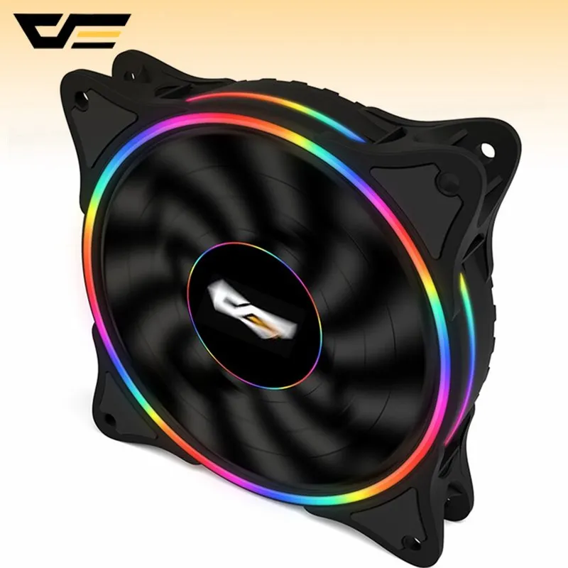 Aigo arkFlash 120mm PC Computer Ultra D1 LED fan 120mm4pin Desktop PC Computer Cooling Cooler Silent Case Fan Cooling Fans|Fans & Cooling| - AliExpress