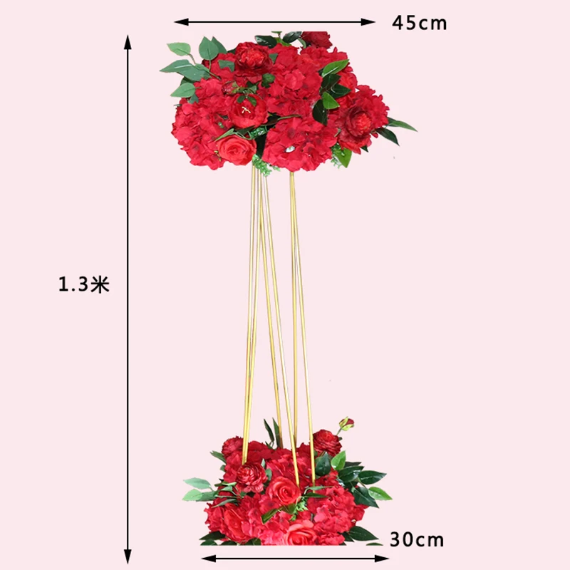 Свадебные фоны реквизит золотой штатив дорожный свинцовый кованый железный