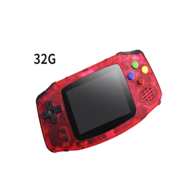 POWKIDDY A30 2.8 inch Mini Pocket Handheld Game Player Open Source 64GB 10000 Retro Video Games Console For PS1 Support Add ROM 