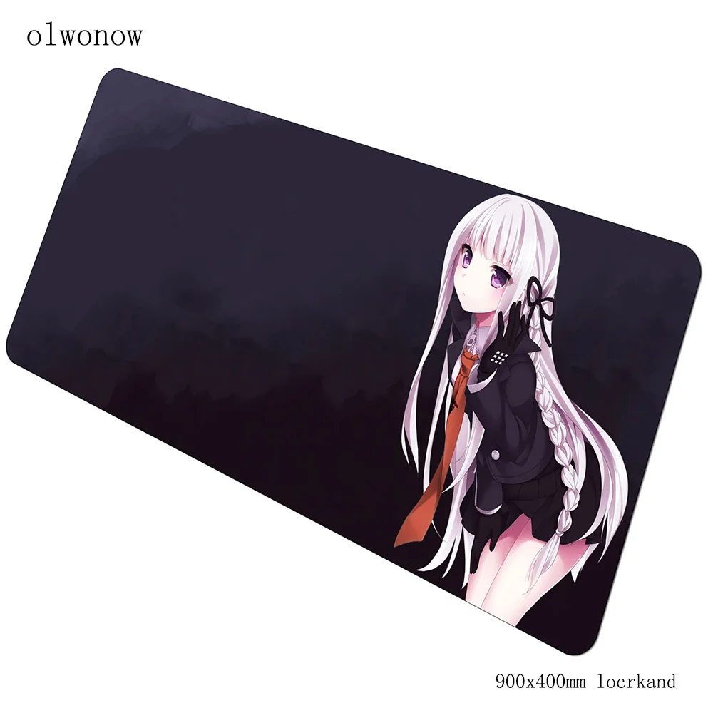 Danganronpa коврик для мыши геймер крутой 90x40 см notbook коврик для мыши игровой коврик для мыши красочный Коврик для мыши стол для компьютера коврик для мыши