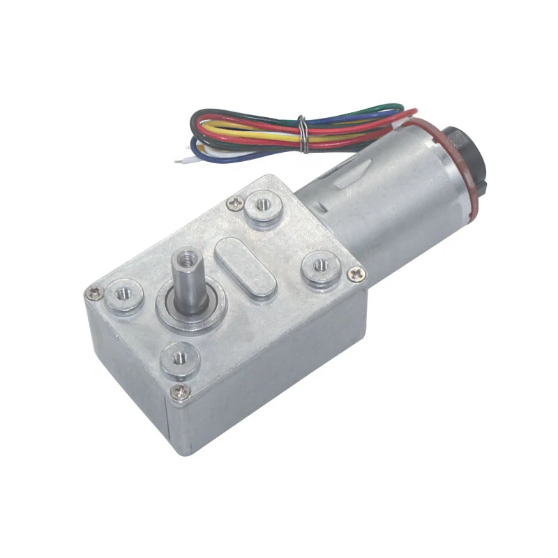DC6V 12V 24V JGY370 Полный металлический Редуктор турбо червячный мотор с шифратором Холла сигнала отзывы самоблокировка