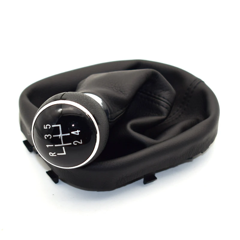 5 Speed For Volkswagen VW Caddy 2 II MK2 Touran 2004-2009 high quality Car Gear Shift Knob Lever Gaitor Boot Cover
