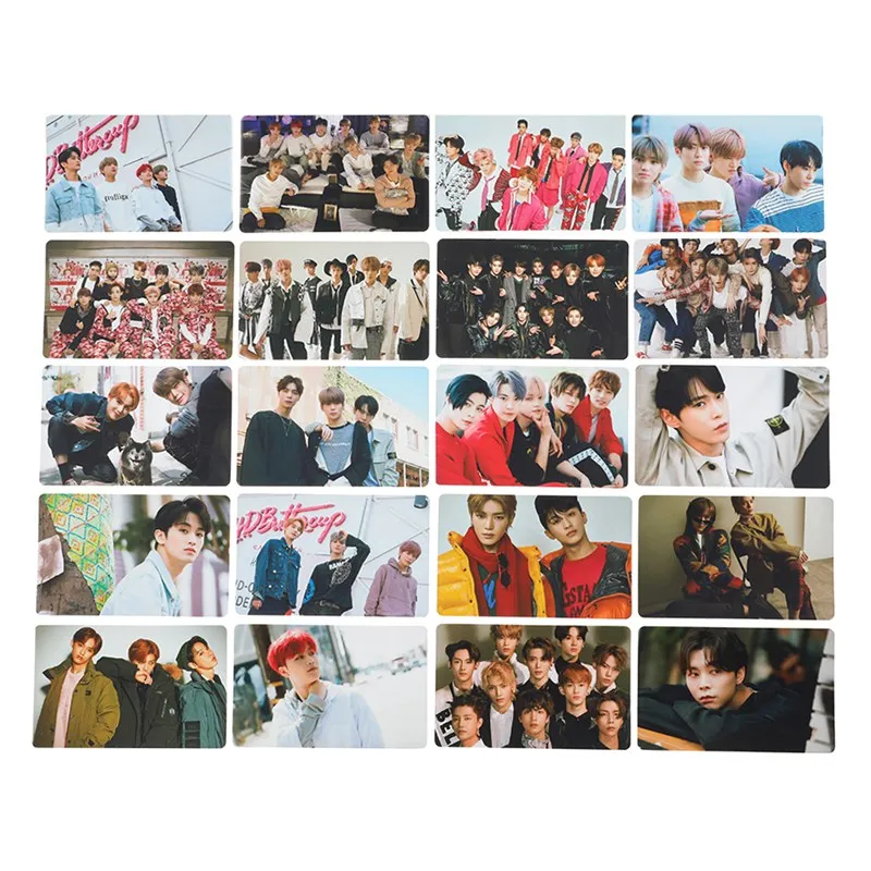 100 шт./компл. paper NCT127 бумажные Lomo карты постер самодельные фото карты игрушек, для подарка, для фанатов