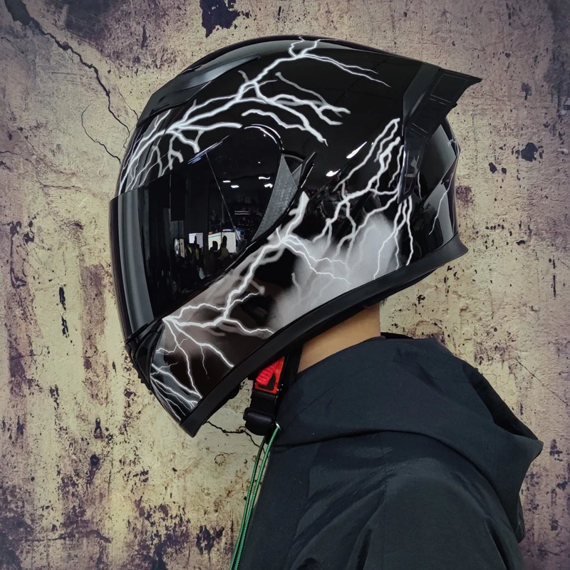 Мотоциклетный шлем AIS гоночный для мотокросса зимний закрытый|Шлемы| |