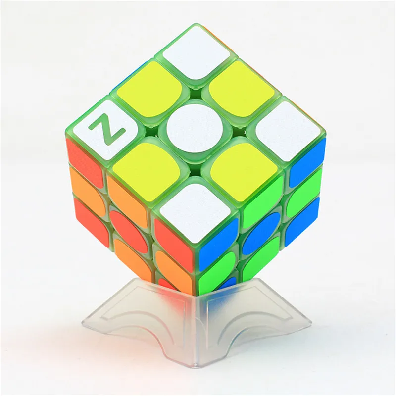 Z-CUBE Светящиеся в темноте 3x3x3 Волшебные кубики-головоломки светящиеся игрушки Cubo Magico Noctilucous Развивающие игрушки для детей Классические детские игрушки