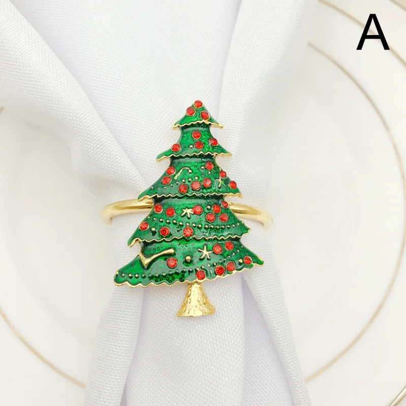 Yuanxue Lot De 6 Ronds De Serviette En Spirale En Métal Simples En Forme De Cercle Pour Table De Salle à Manger, Saint-Valentin, Réceptions De