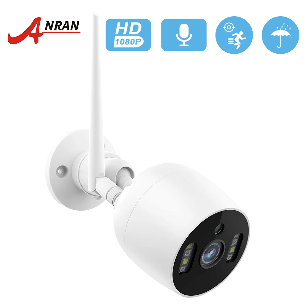

1080P IP Camera HD Wifi Outdoor Surveillance Security Camera wireless Two Way Audio Night Vision Metal Bullet Security Camera
