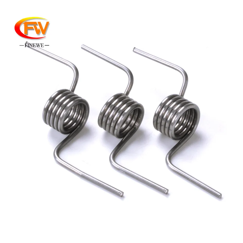 FINEWE 1.3mm Wire Diameter Universal Refrigerator Door Spring Replacement Accessories Baffle Strong Torsion Spring