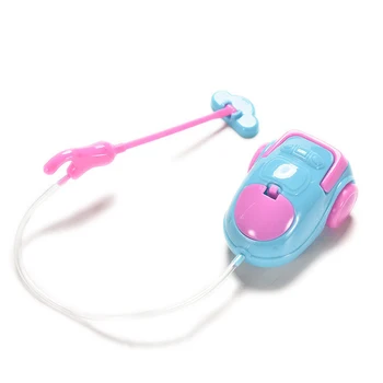 

1pc New Mini Vacuum Cleaner for Baby Dolls Kelly Dolls Children Baby Choose Furniture Doll Accessories Kids Funny Toys Dollhouse