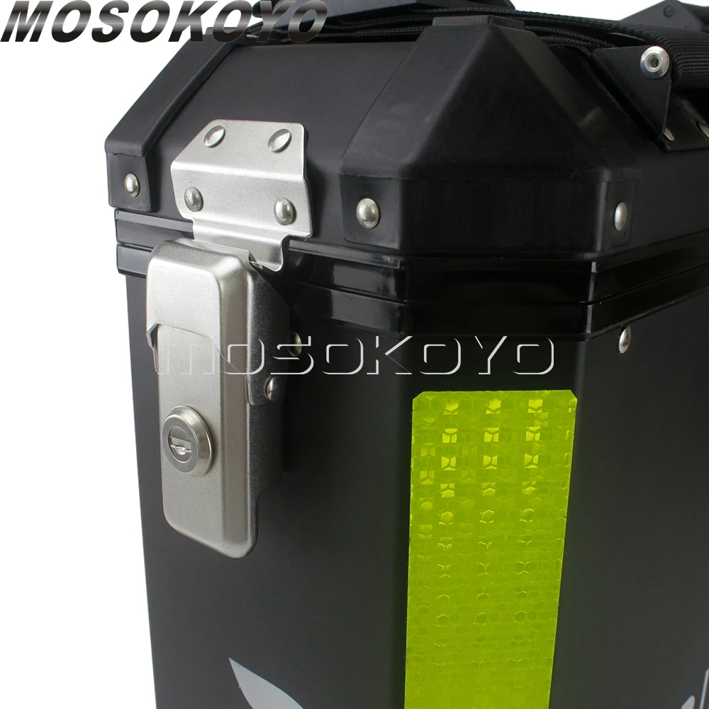 2 шт мотоциклетный боковой Чехол Pannier Box Алюминиевый 36L чехол для хранения груза багаж боковой чехол s для Yamaha BMW Triumph Tiger 800/1200