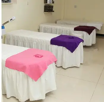 

Beauty salon with hole bed headband wholesale massage bed bed linen bed special large towel thickening water soft steaming