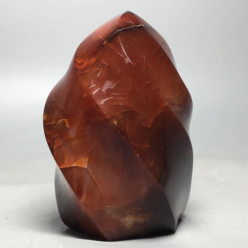 273g Flame profile Agate! NATURAL CARNELIAN Flame Profile QUARTZ CRYSTAL healing
