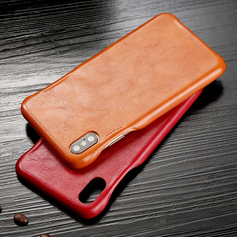 

Cowhide Phone Case Anti-knock Cover Apple for Iphone 6 7 8 X XR XS Max Pro 11 12 Mini Protection Luxurious Dirt-resistant