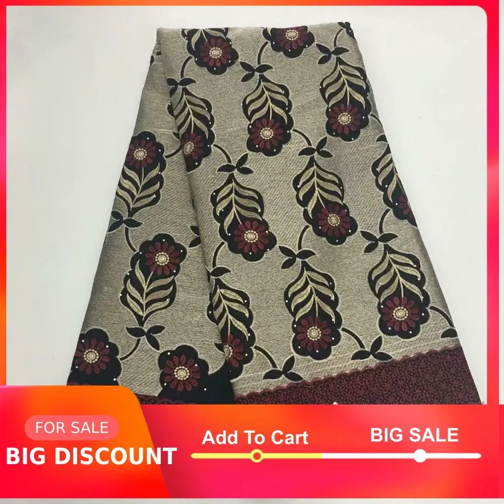 Оптовая продажа 100% хлопчатобумажный материал большие тяжелые кружева