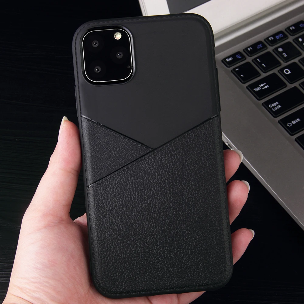 Чехол для Apple iPhone 11 Pro Max силиконовый стильный ударопрочный чехол 6 6S 7 8 Plus X XS XR