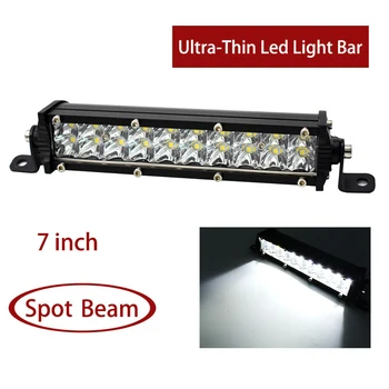 

Parts LED Light Bar Car Shockproof Slim Double Dual Row Lamp Waterproof