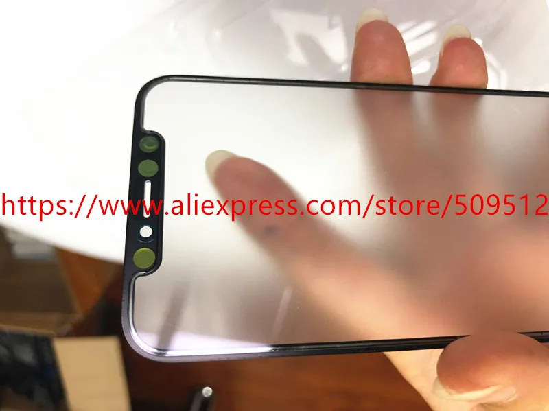 Все ios Pass) 1 шт./5 шт./10 шт. для Apple iphone X без сварки сенсорный экран+ Oca дигитайзер 5," передняя стеклянная линза внешняя панель Flex