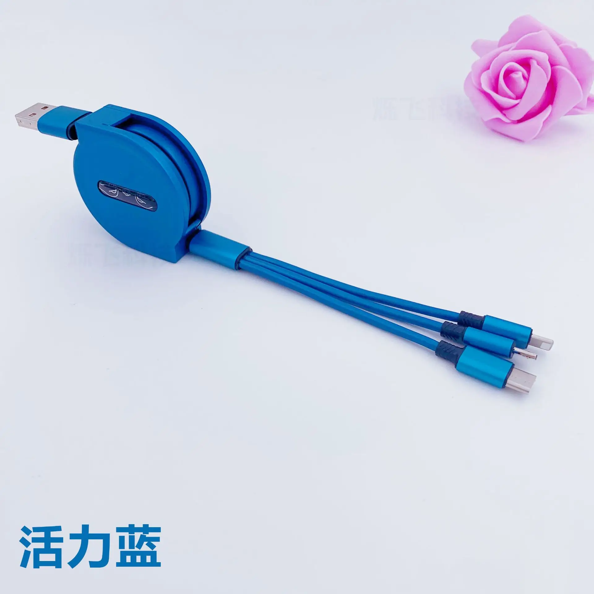 Bozhu 3 в 1 Выдвижной usb-кабель для iPhone Xs Max XR Xs Быстрая зарядка USB type C для samsung S8 S9Plus Micro usb линия передачи данных