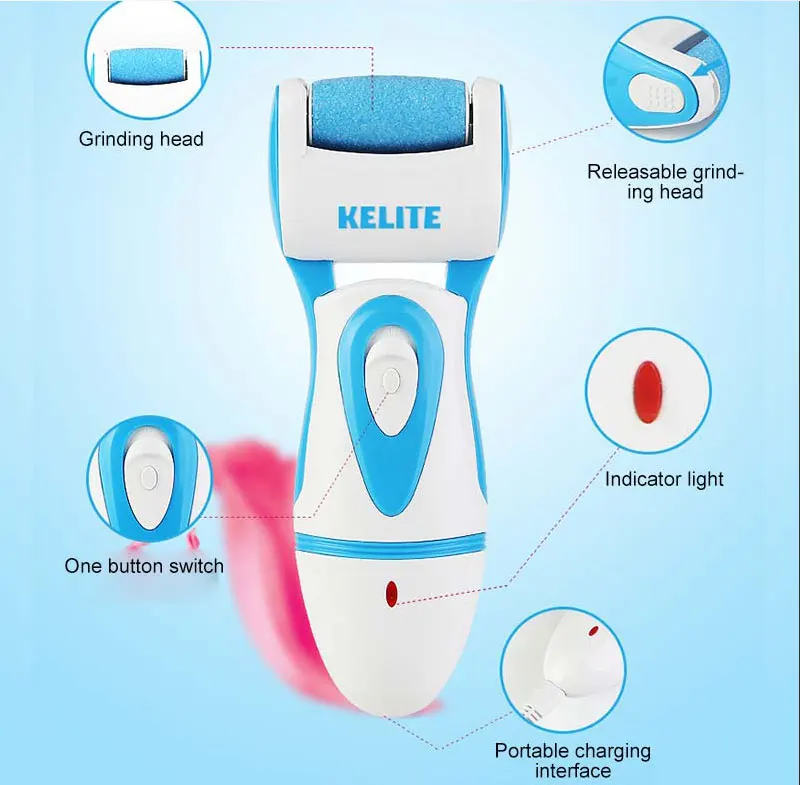Profissional de Cuidados com os Pés Descamação da Pele Rolo de Reposição Cabeças de Moagem Pedicure Morta Esfoliante Scrubber Máquina Eletrônica Rotativa pé 13 Cheap Instrumento cuidados c pés