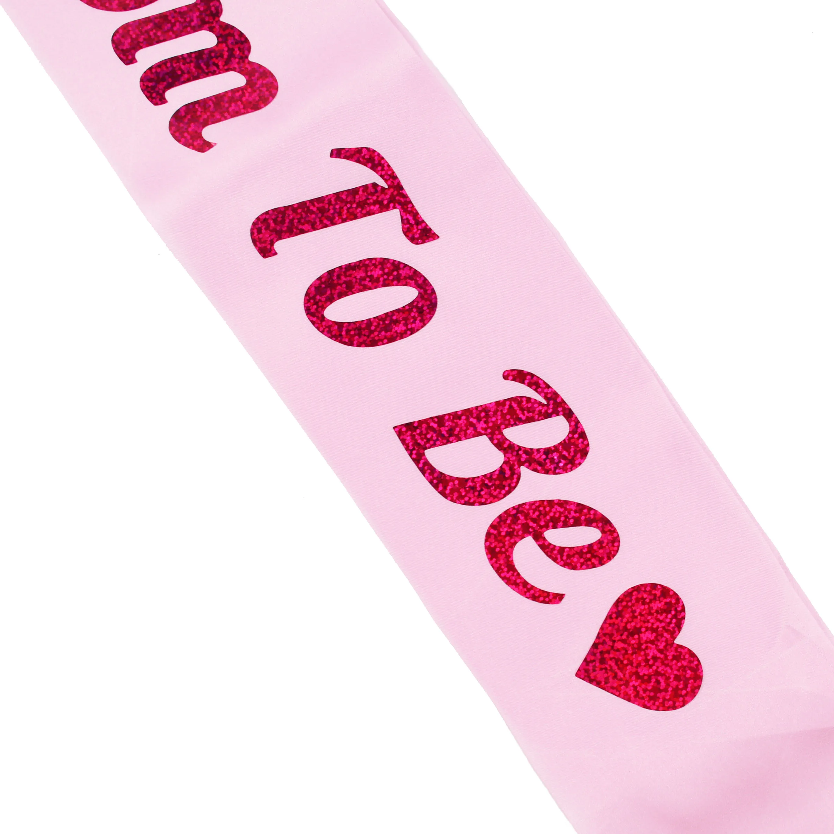 Huiran Mom To Be Shoulder Strap Baby Boy Girl Shower Party Decorations Babyshower Party Supplies Satin Ribbon Party Decoratives