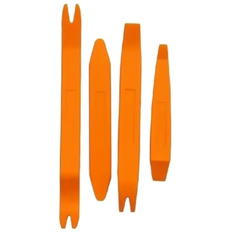 4Pcs Portable Auto Car Radio Panel Door Clip Panel Trim Dash Audio Removal Installer Pry Kit Repair Tool Pry Tool Hand Tools
