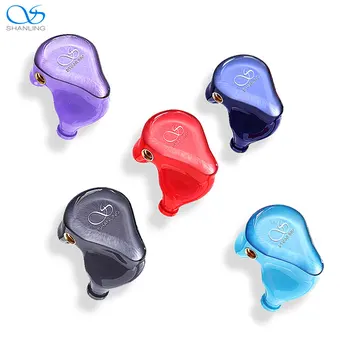 

Shanling ME200 MMCX Earphone in-ear type coiled iron sports wire change tweeter floor type moving iron composite moving coil