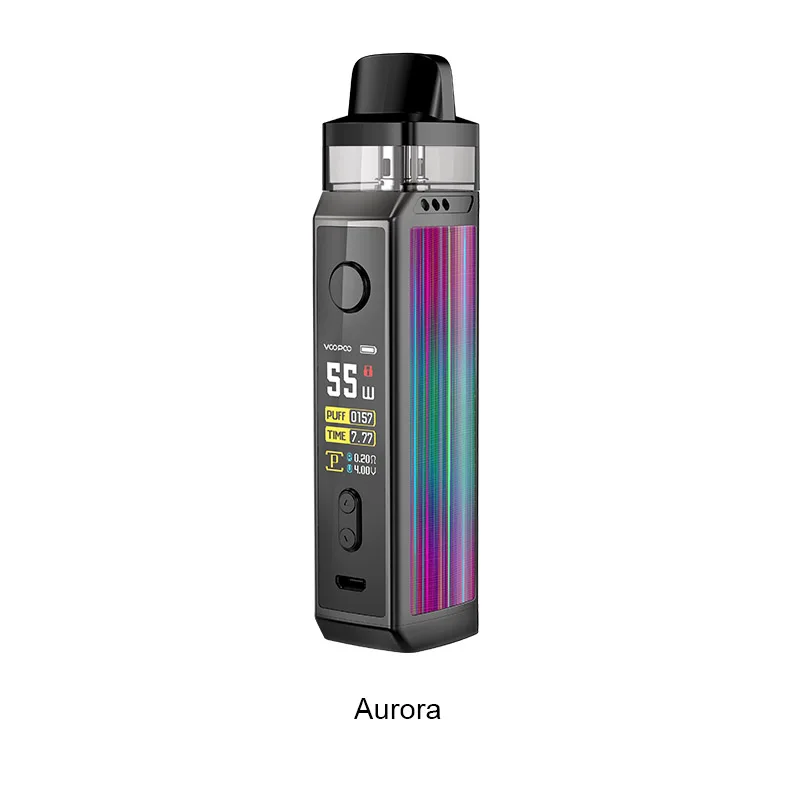 Новый VOOPOO VINCI X Mod Pod Kit электронная сигарета вейп 70 Вт с картриджем 5 мл GENE.AI чип PnP VM1