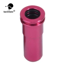 High seal CNC Aluminum Double O-ring Air Seal Nozzle for M4 M16 Series Airsoft AEG hunting accessories