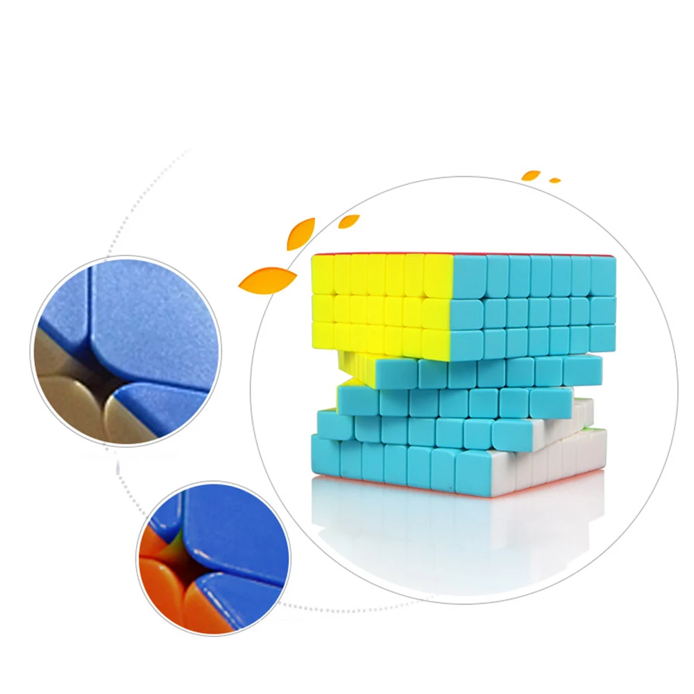 IQ-Cubes QiYi QiXing 7x7 куб Высокая головоломка с быстрым кубом волшебное профессиональное обучение и образовательные кубики magicos детские игрушки