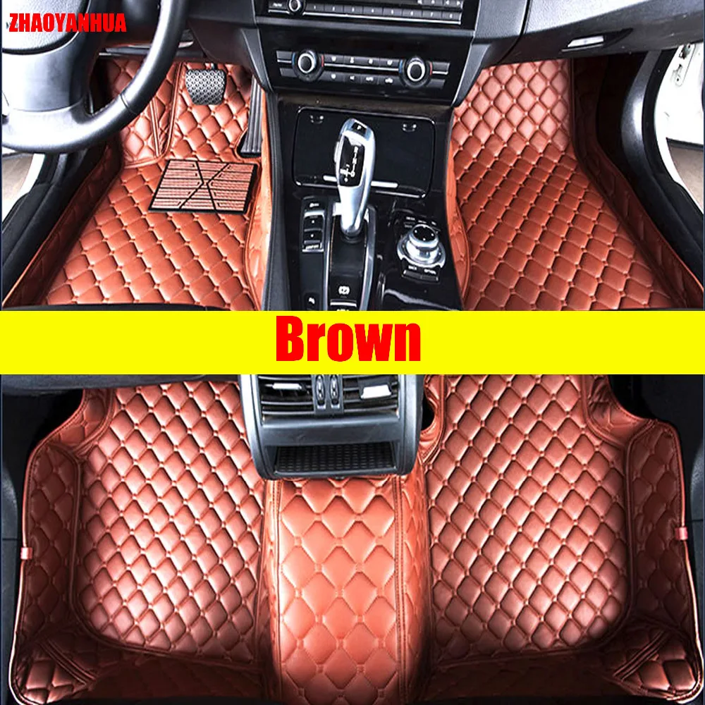 ZHAOYANHUA Car floor mats for BMW 7 series F01 F02 730i 740i 750i 760i 730d 740d 750d 730Li 740Li 750Li 760Li 6D carpet liners | Автомобили