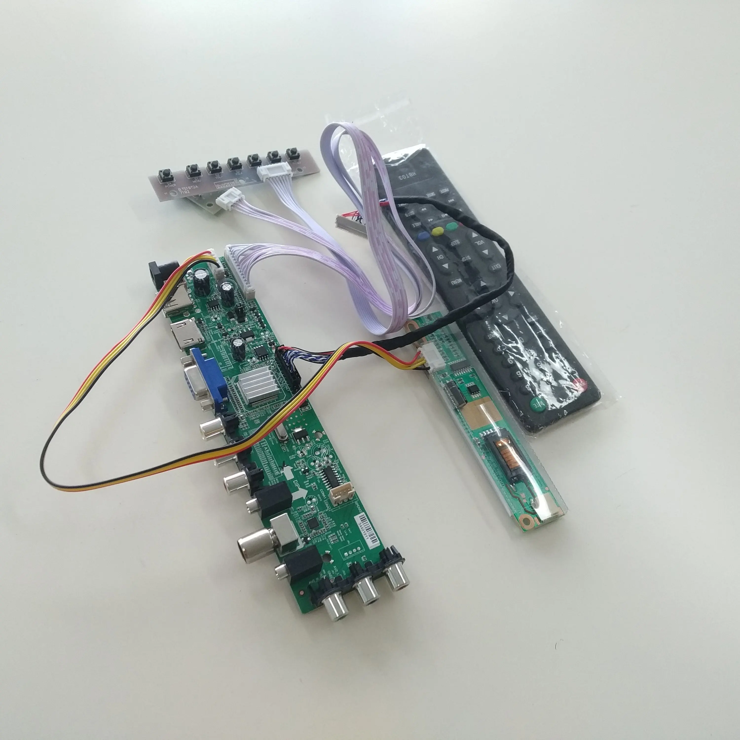 Комплект для LTN170U1-L01 USB HDMI ТВ плата контроллера 1920X1200 VGA AV цифровой 30pin 1" 1 CCFL DVB-C lcd 3363 DVB-T