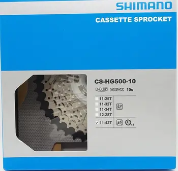 

Original Shimano Deore Bicycle CS-HG500-10 Mountain Bike MTB 10-Speed Cassette Freewheel 11-42T