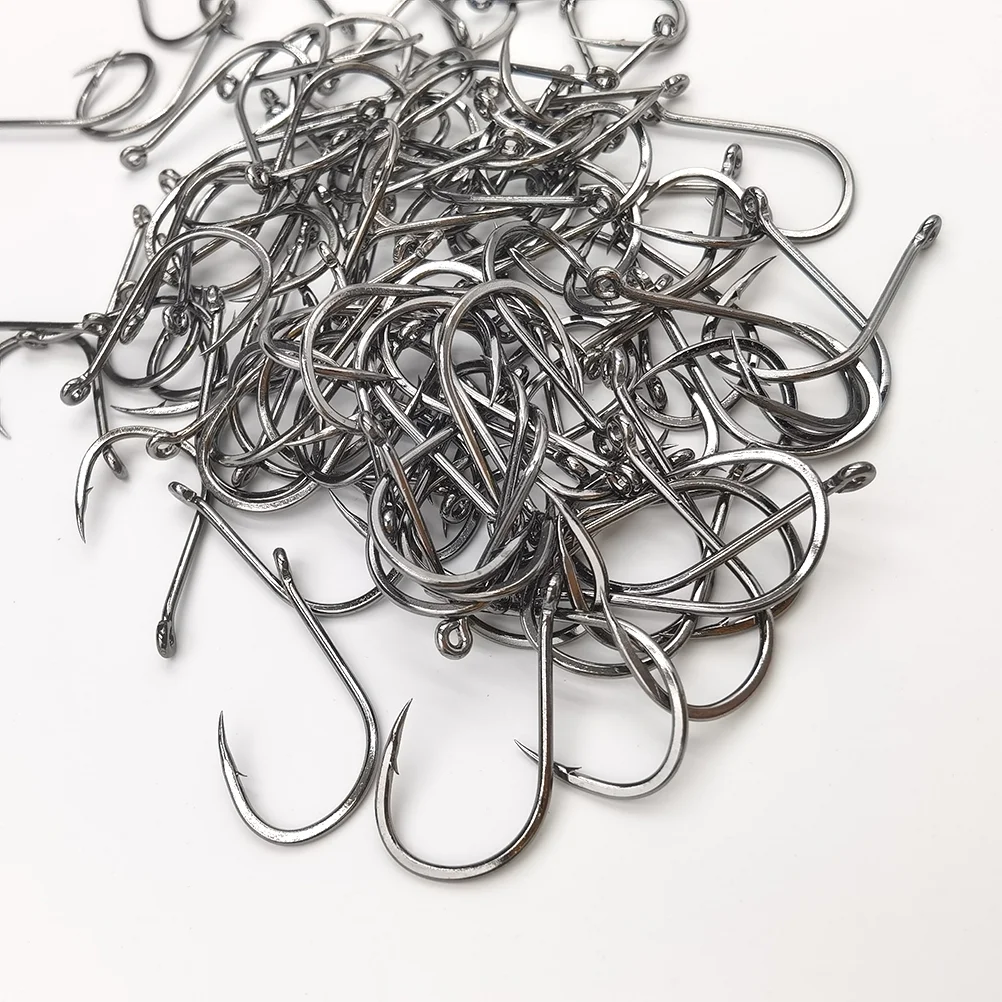 Fishing Hooks Circle Hook Sale by Bulk 1000 Pieces/lot Eyed Fishing Hook  Jig Hooks 3#-15# Barbed Fishhooks Fishing Accessories Wholesale Fish Hooks  (Color : Flat Head, Model Number : 4#) : : Sports & Outdoors