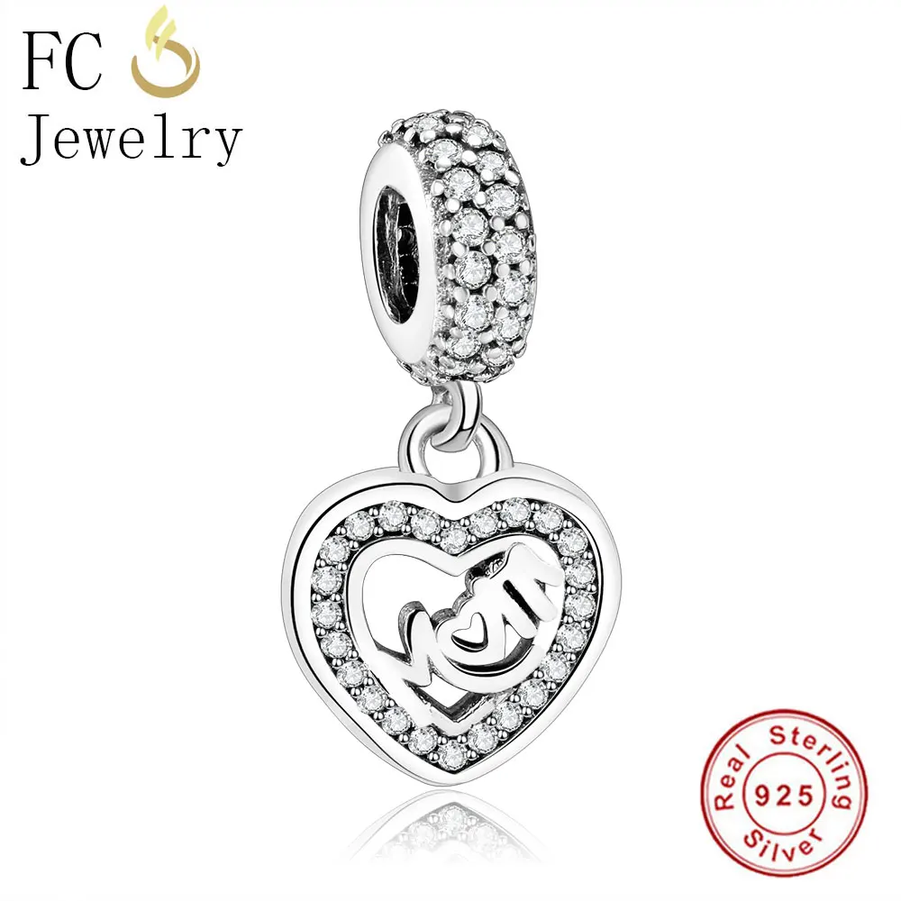 FC ювелирные изделия подходят оригинальный бренд шармы браслет 925 Стерлинговое