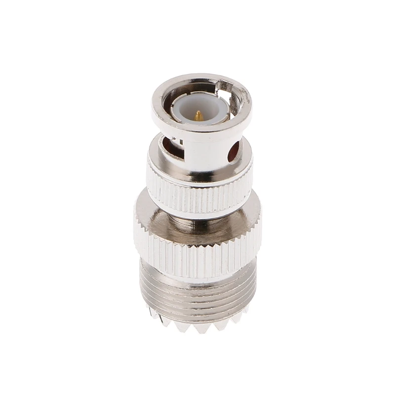 

BNC Male Plug To UHF SO239 PL-259 Female Jack RF Coaxial Adapter Cable Connector