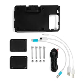 

Mobile phone GPS Navigation bracket USB charging for BMW R1200GS LC ADV adventure 2013 - 2017 R1200 GS USA Charger Holder Kit